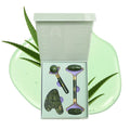 Set Gua Sha și rolă de jad